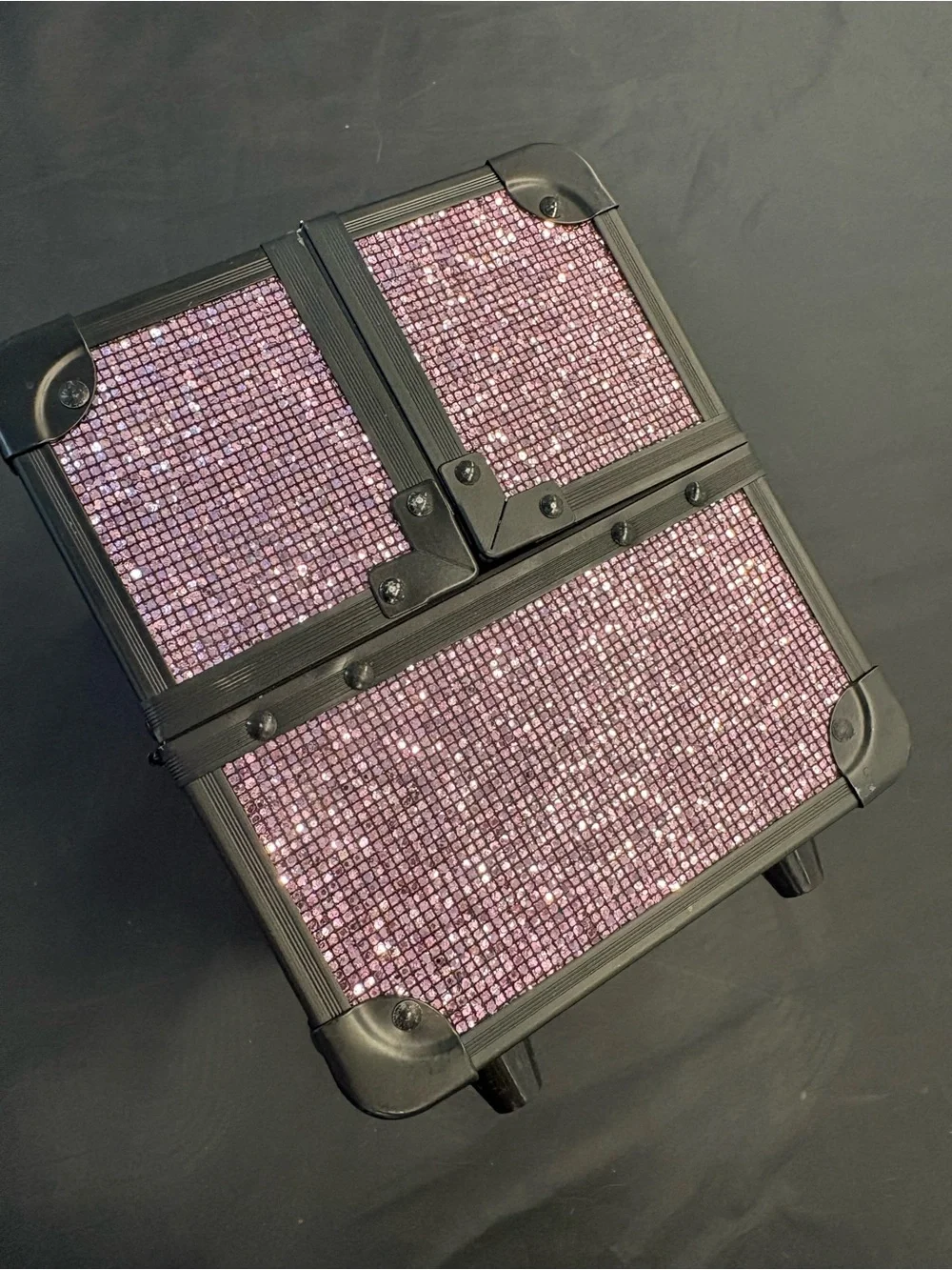 Ulta Beauty Artistry Edition Sparkling Pink Makeup Train Case